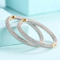 18K Gold Hoop Earrings - HJewelry