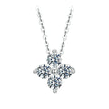 Moissanite Flower Necklace - HJewelry