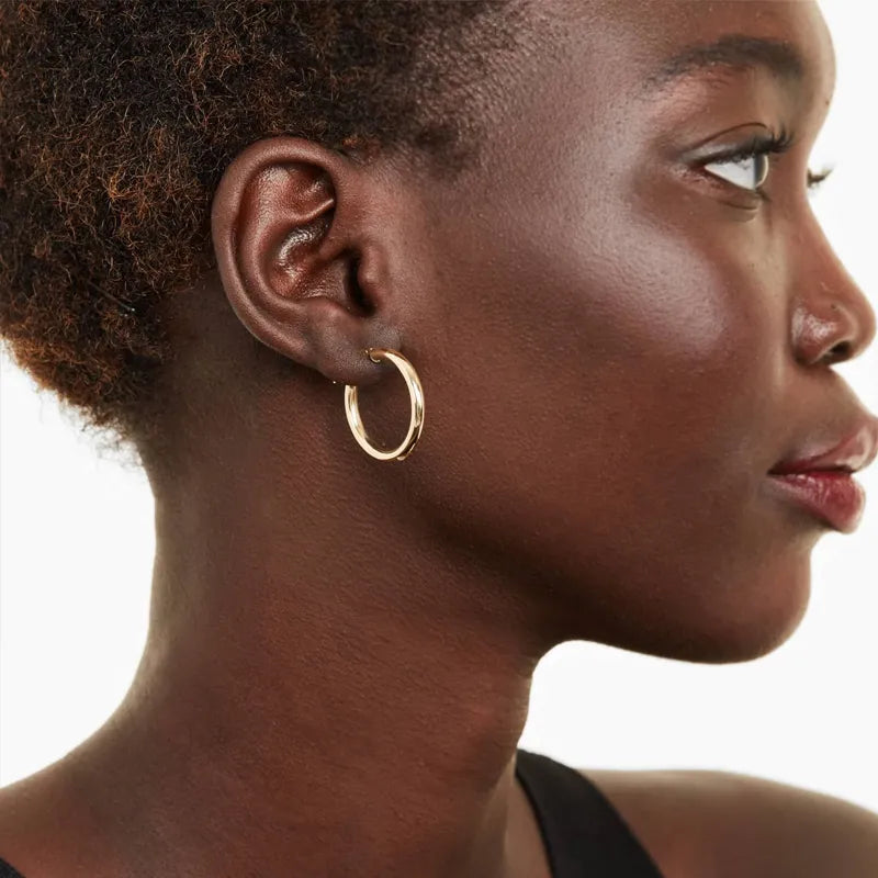 Large Hoop Earrings - HJewelry