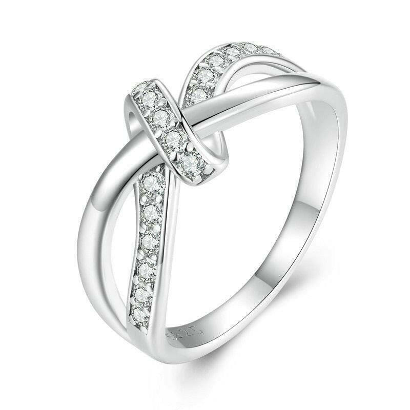 Braided Moissanite Ring - HJewelry