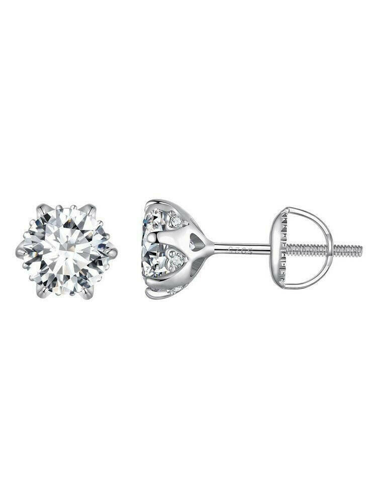 Classic Moissanite Earrings - HJewelry