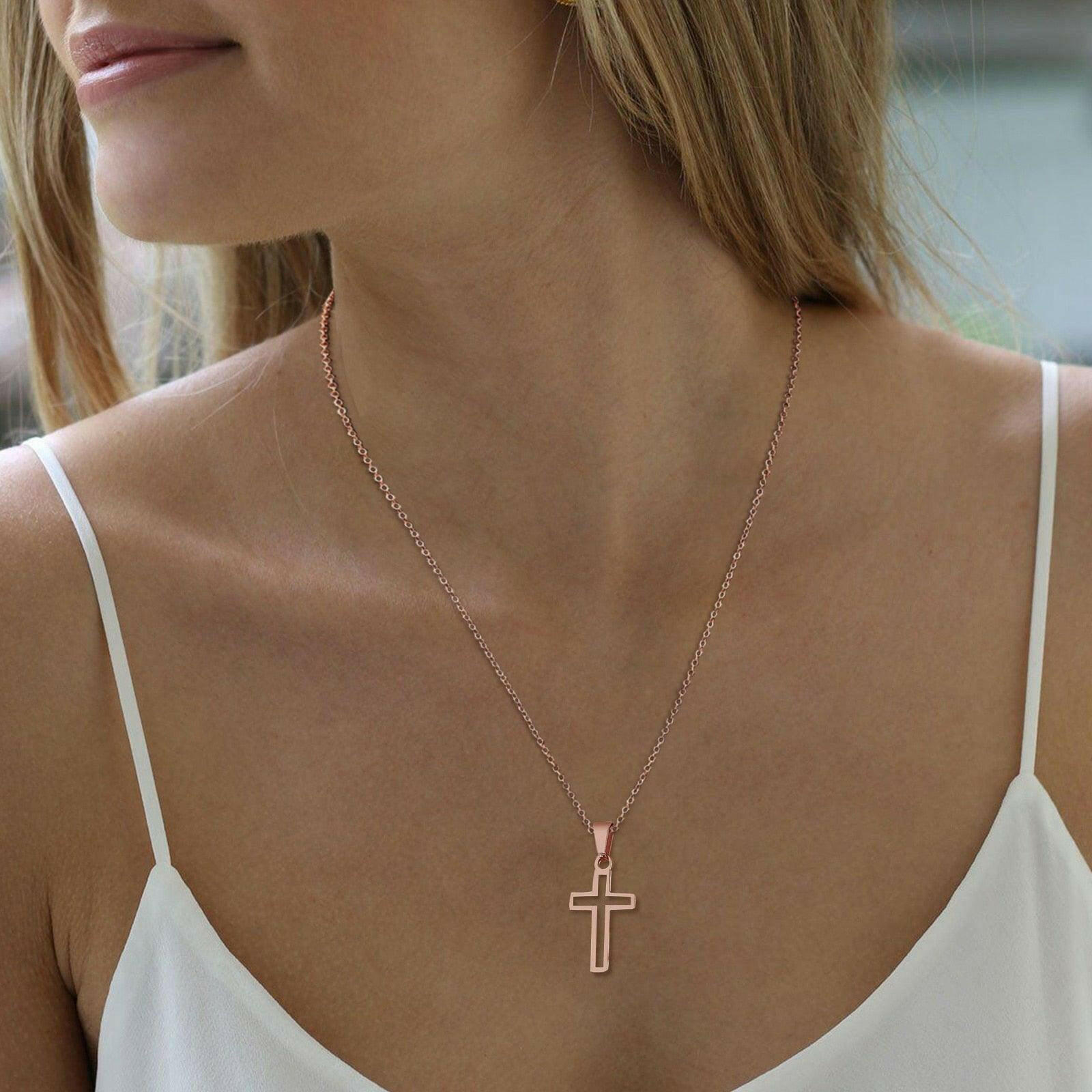 Cross Necklace - HJewelry