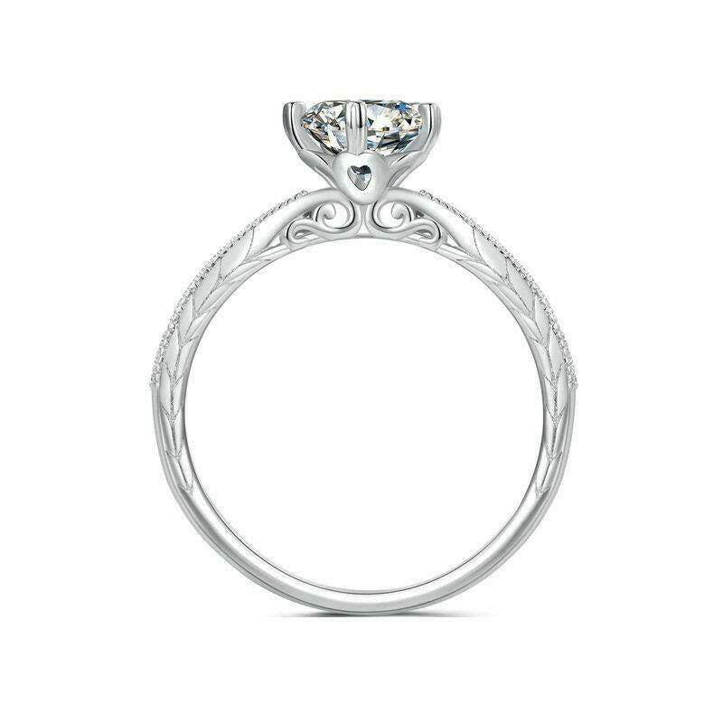 Moissanite Classic Ring - HJewelry