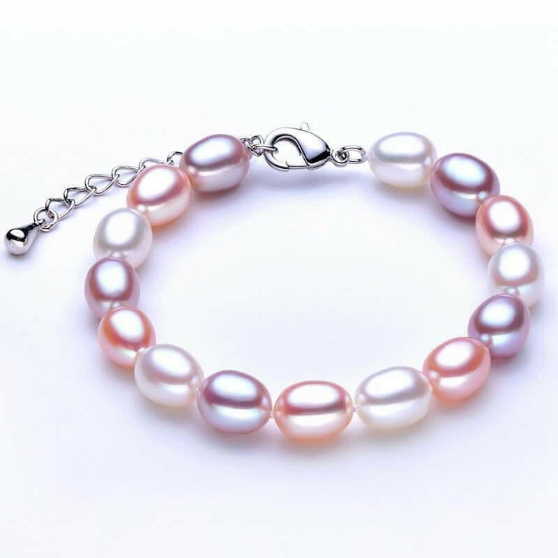 Oval Pearl Bracelet - HJewelry