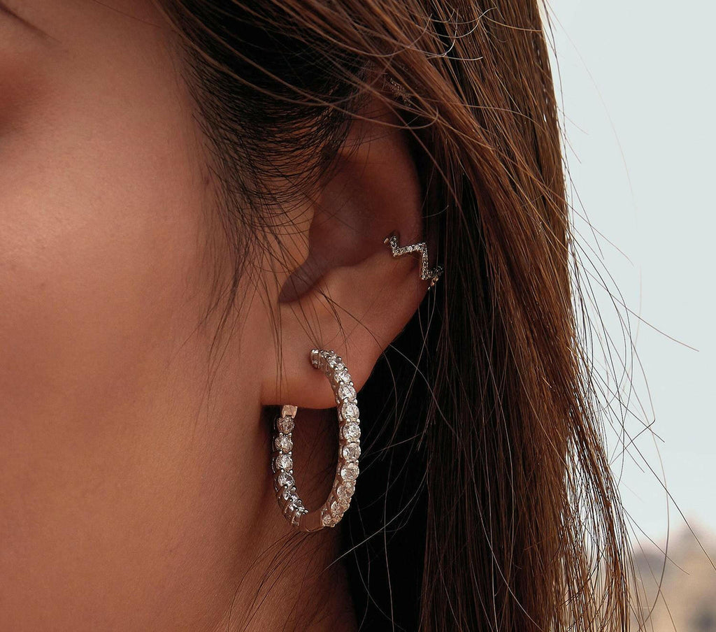 Round Luminous Earrings - HJewelry